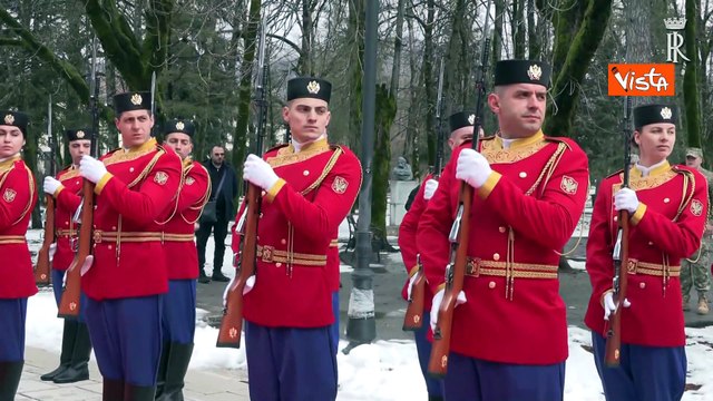 Mattarella in Montenegro ricevuto da Milatovi?, gli onori militari