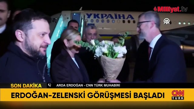 Ankara'da kritik zirve: Erdoğan - Zelenskiy görüşmesi başladı