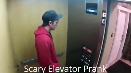 Scary Ghost Elevator Prank