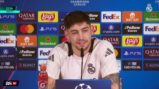 Rueda de prensa de Fede Valverde, previa al Real Madrid vs. Manchester City de Champions League