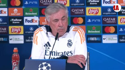 Ancelotti, contundente: "¿Más tranquilo con árbitros europeos? Sí..."