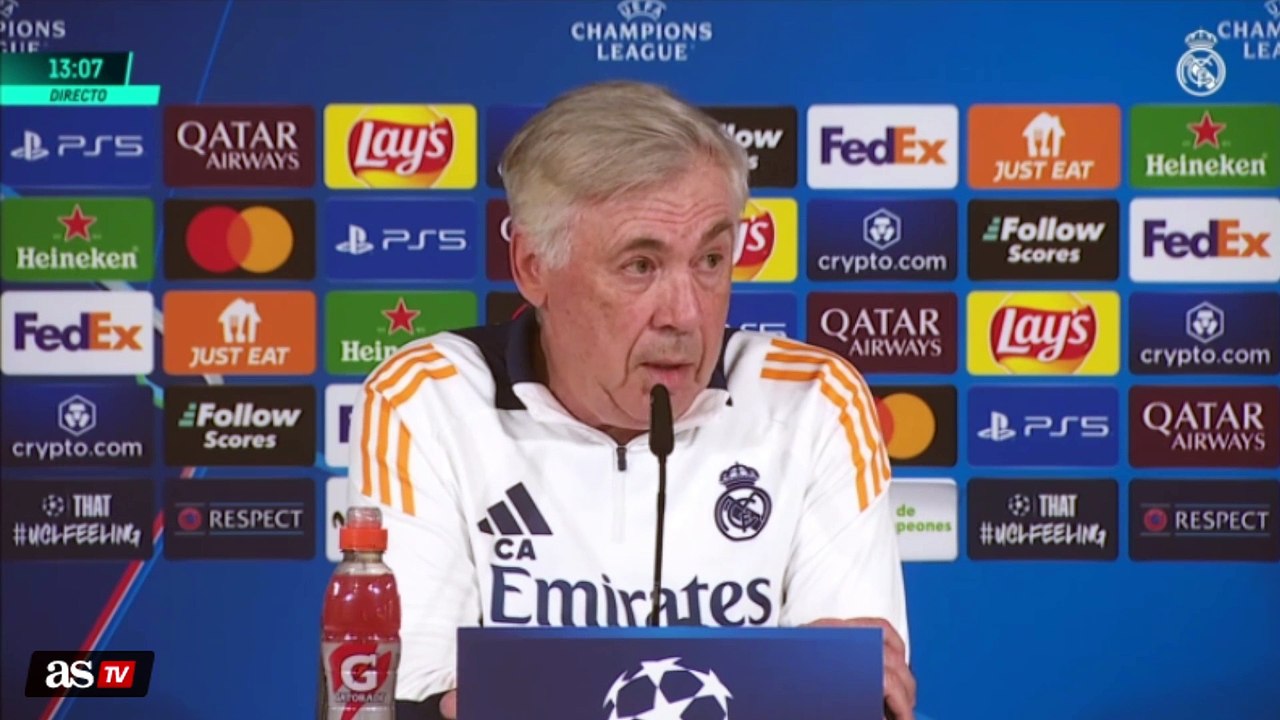 Rueda de prensa de Carlo Ancelotti, previa al Real Madrid vs. Manchester City de Champions League
