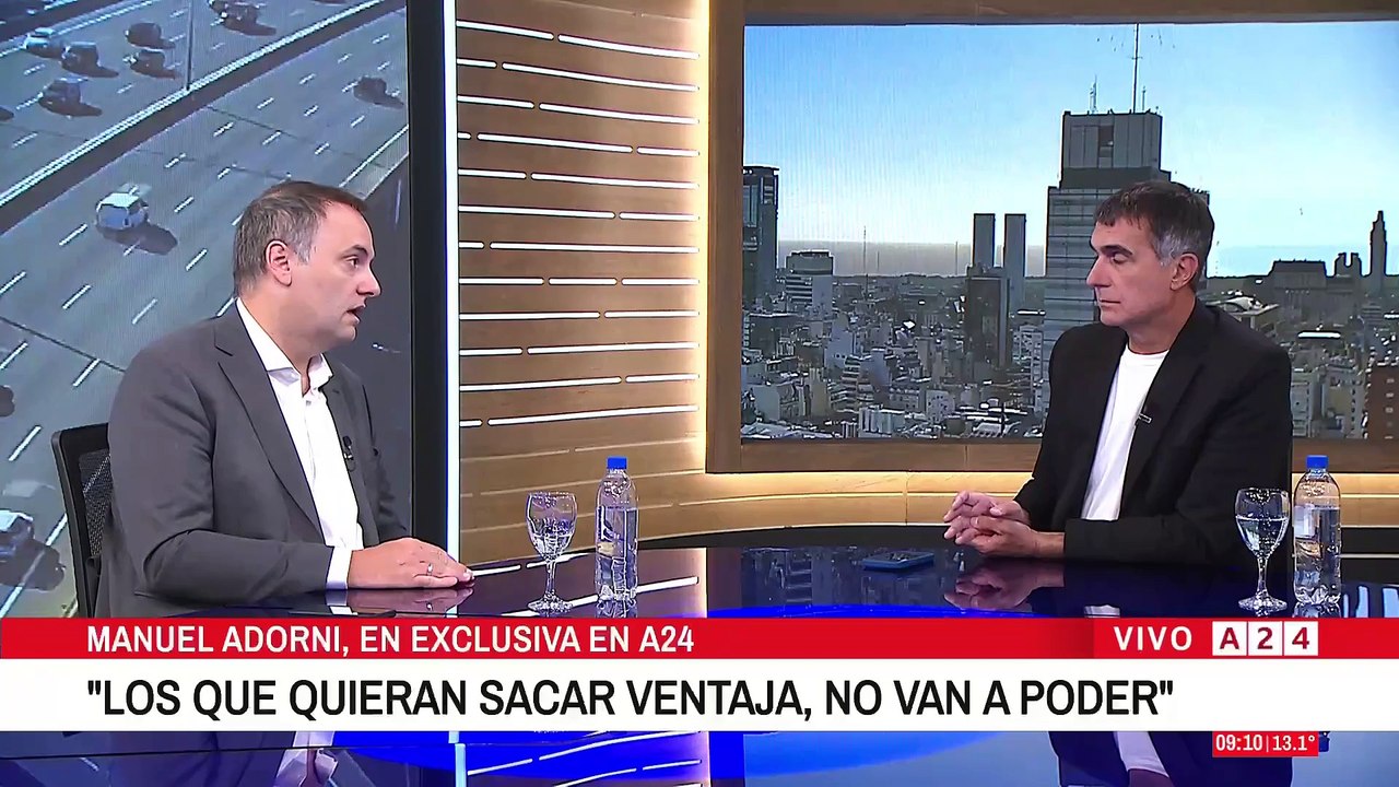 📢  "LA OPOSICIÓN ESTÁ CON EL CUCHILLO ENTRE LOS DIENTES" - MANUEL ADORNI