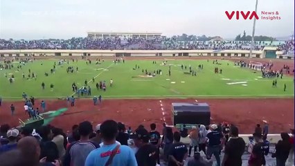 Suporter Rusak Lapangan! Laga Persela vs Persijap Ricuh