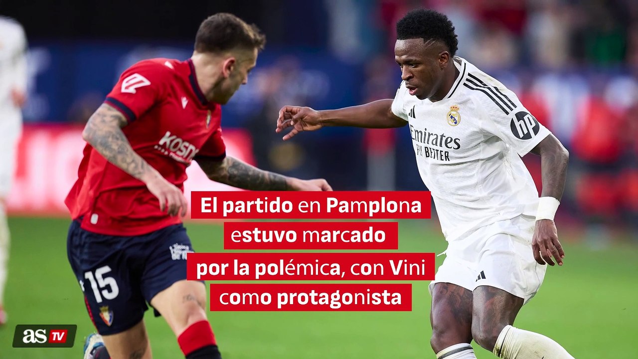 Vinicius más Vinicius que nunca en Pamplona: ojo a lo que le dijo a este aficionado de Osasuna