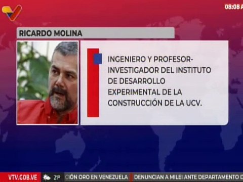 Perfil profesional de Ricardo Molina ministro del Poder Popular para el Ecosocialismo