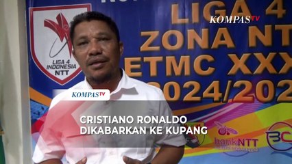 Cristiano Ronaldo ke Indonesia, Ini Penjelasan Sekretaris Asprov PSSI NTT