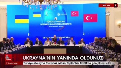 Ukrayna Ekonomi Bakanı Yulia Sviridenko: İhtiyaç duyduğumuz zaman yanımızda oldunuz