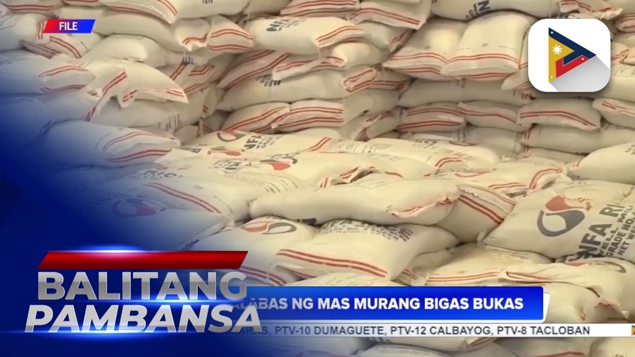 NFA, maglalabas ng mas murang bigas bukas