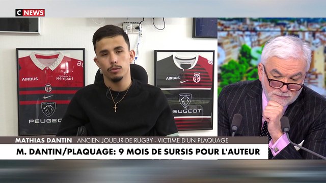 Mathias Dantin, ancien joueur de rugby, rendu tétraplégique par un placage