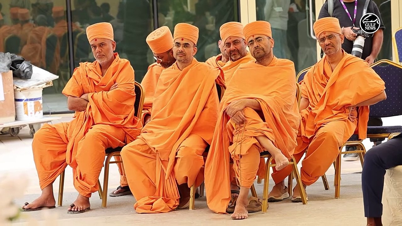 A sneak peek of the BAPS Hindu Temple in Abu Dhabi