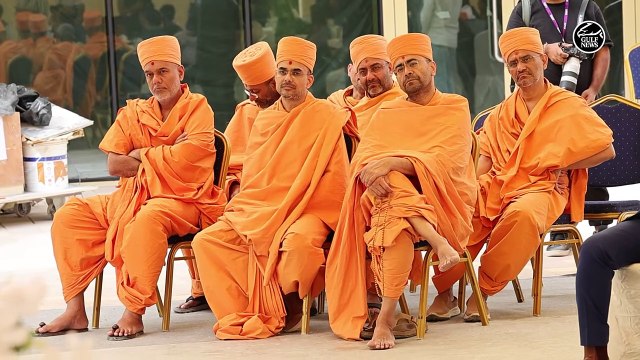 A sneak peek of the BAPS Hindu Temple in Abu Dhabi