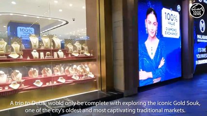 Walking through Dubai’s Gold Souk