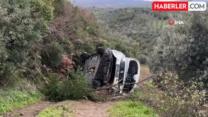 Uçurumdan Uçan Araçtan Burnu Bile Kanamadan Çıktı