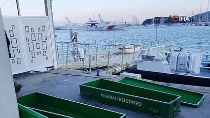 Kuşadası açıklarında denize düşen 3’ü çocuk 6 düzensiz göçmen boğuldu