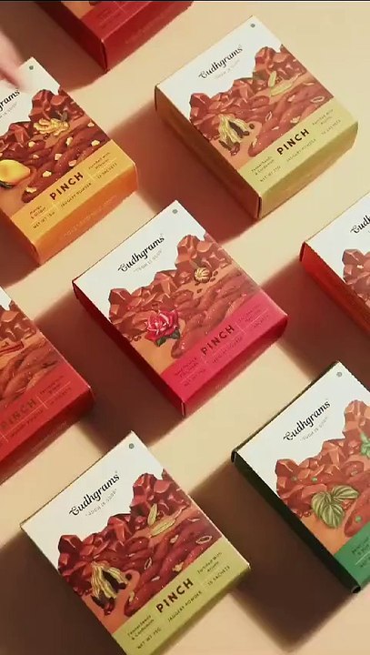 Experience the rich tradition of sweetness with Gudhgrams - PINCH! Each sachet is a little bundle of joy, filled with the pure goodness of jaggery (gudh), bringing you a natural and healthy way to indulge your sweet cravings. Whether it’s a quick energy b