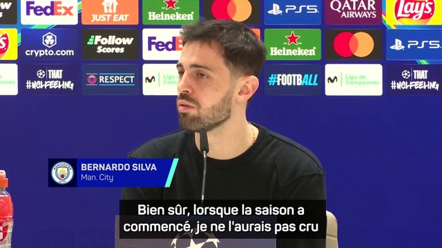 Bernardo Silva : Cette saison, c'est une leçon pour l'avenir