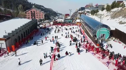 Burayı gören Alpler'e gitmiyor: Avrupa'dan ziyaretçileri var