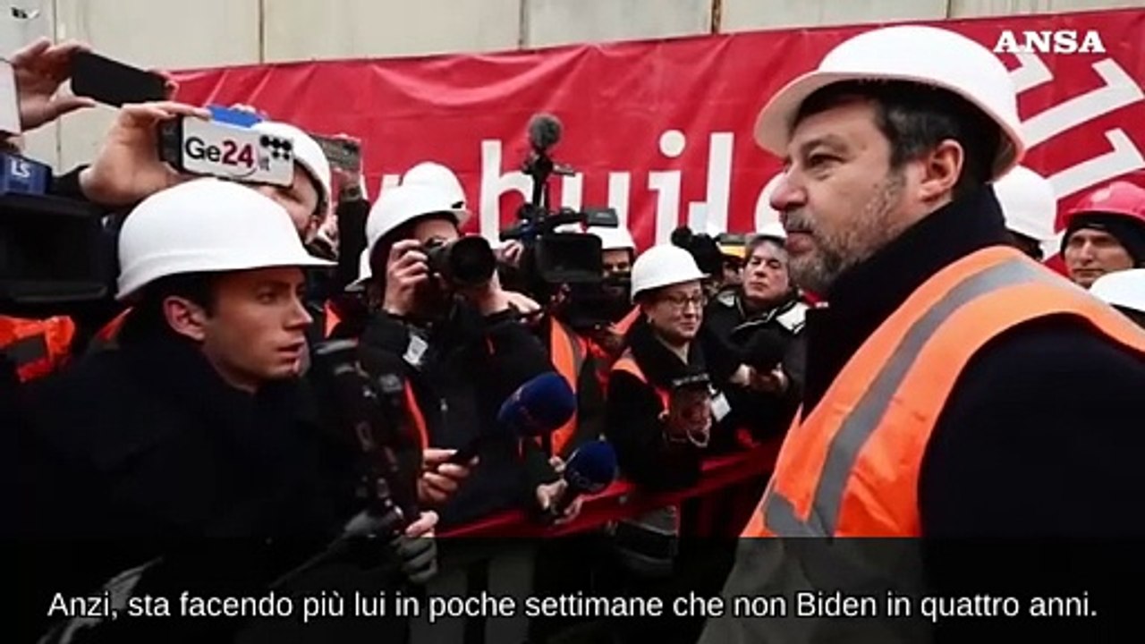 Salvini: "Trump merita il Nobel per la Pace, altro che bullismo"