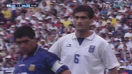 Αργεντινή - Ελλάδα: 4-0 | Φάση Ομίλων Μουντιάλ 1994 | Ολόκληρος αγώνας (21/6/1994)