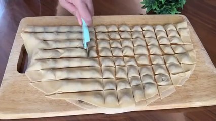 MANTI YAPIMI HİÇ BU KADAR KOLAY OLMAMIŞTI ❗️En Kolay Mantı Tarifi