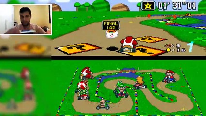 Super Mario Kart Ep.[01] - Mushroom Cup Race.
