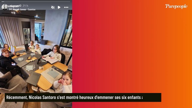 Pendant que Camille Santoro (Familles nombreuses) s'envole à des kilomètres, son ex-mari Nicolas comblé : Resto avec toute la tribu