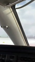 Video Captures Moment Plane Flips Over During Landing at Canadian Airport