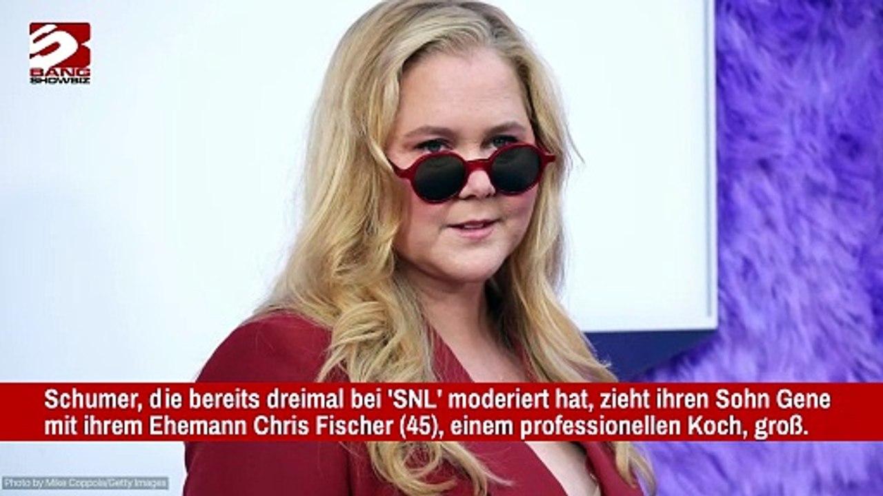 Amy schumer: ihr sohn ist ein fan von klassischer comedy