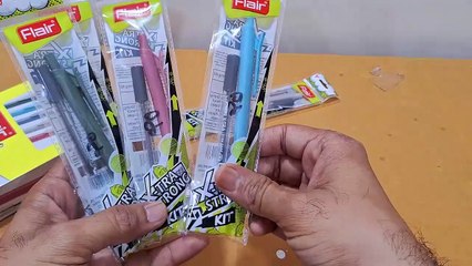 Unboxing and Review of FLAIR Creative Series X-tra Strong 0.7mm Mechanical Pencil Kit
