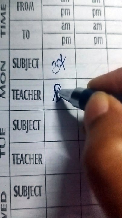Cursive B