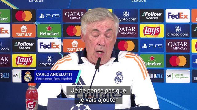 Ancelotti : “Mbappé gère très bien son stress”