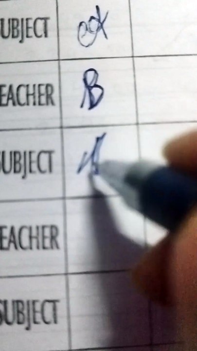 Cursive c