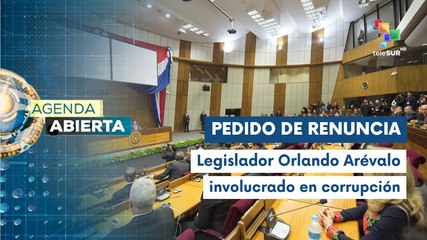 Cámara de Diputados sesiona para tratar renuncia de Orlando Arévalo