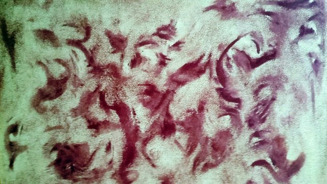 IN FINGERS PAINTINGS RED