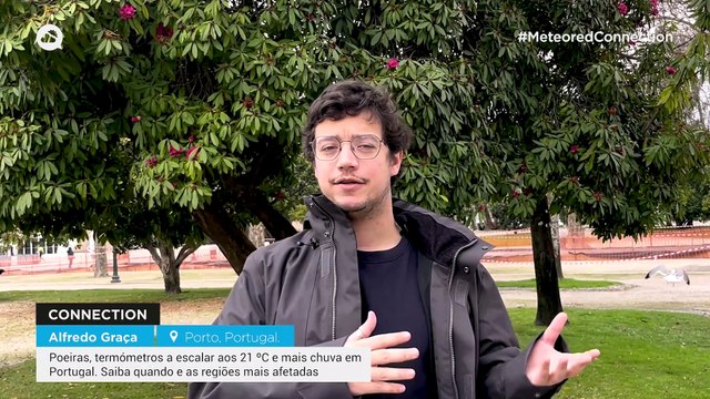 Poeiras, termómetros a escalar aos 21 ºC e mais chuva em Portugal. Saiba quando e as regiões mais afetadas