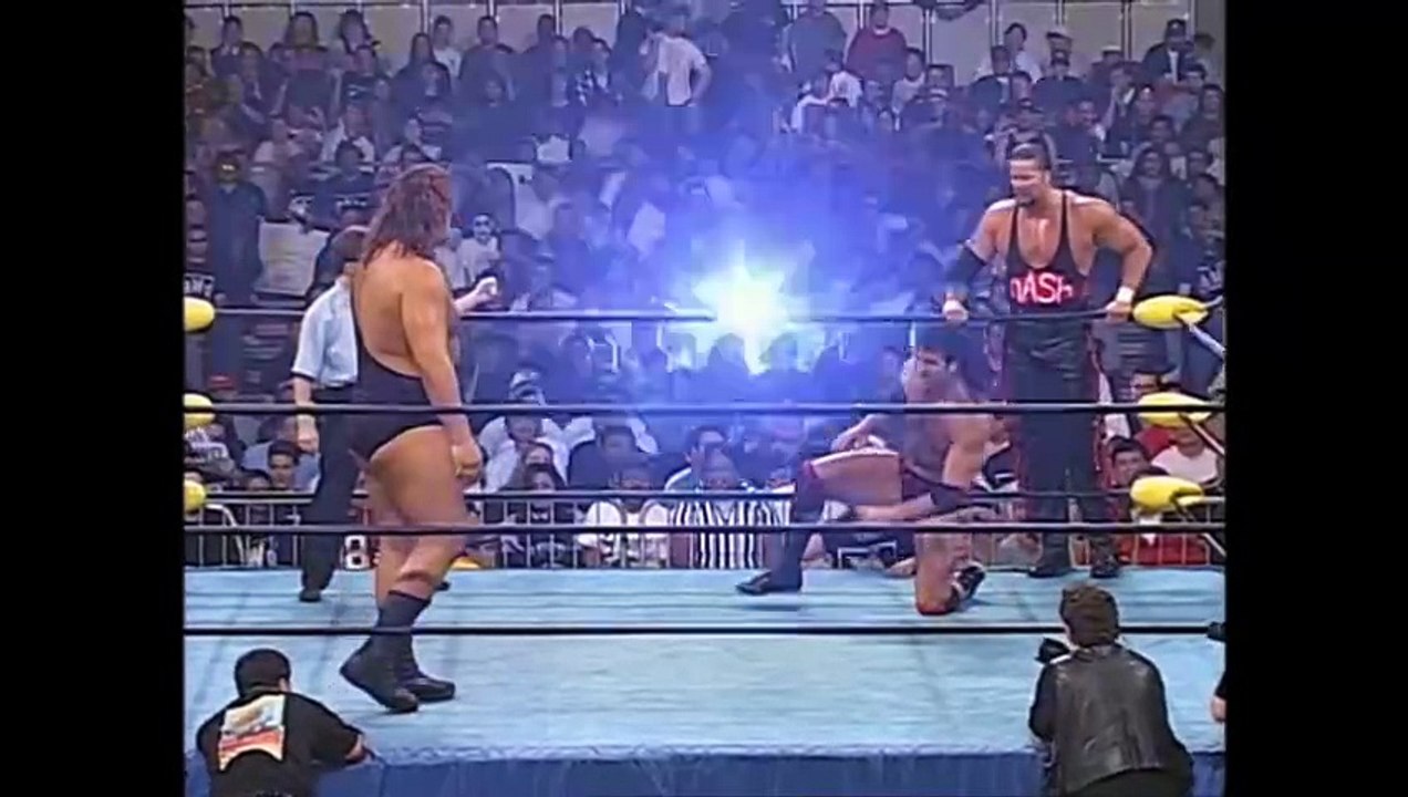 WCW Superbrawl VII - Lex Luger & The Giant vs Scott Hall & Kevin Nash (WCW World Tag Team Championship)