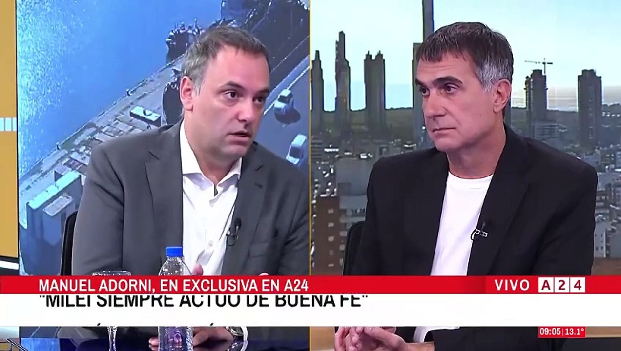 "Santiago Caputo tiene el defecto de la excelencia": Adorni habló de la filtración de la entrevista de Milei con Viale