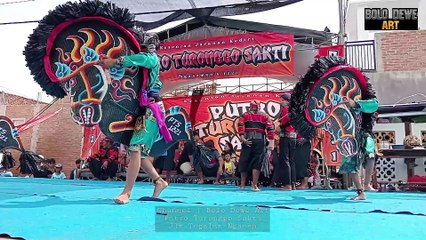 Siap Siagaaa..!? Kiprah Kepang Kembar Ijo (Putro Turonggo Sakti) #jaranan