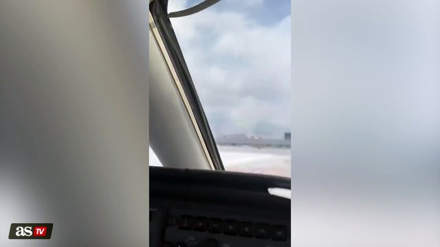 Desvelan el momento del impacto del avión Delta captado a pocos metros: dramático