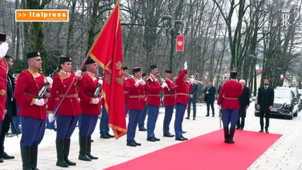 Montenegro, Mattarella incontra il presidente Milatovic