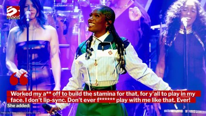 Doechii has branded critics of her Grammy Awards performance "stupid as hell"