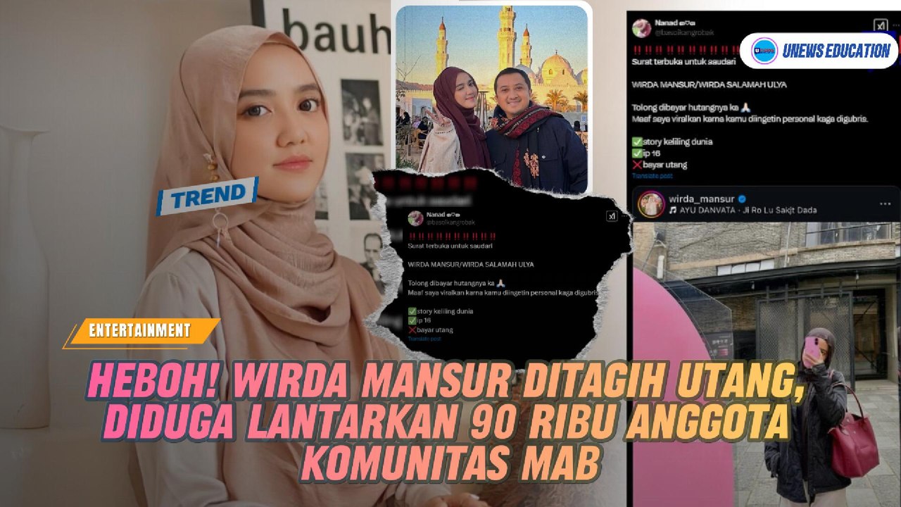 Heboh! Wirda MAnsur Ditagih Utang, Diduga Lantarkan 90 Ribu Anggota Komunitas MAB