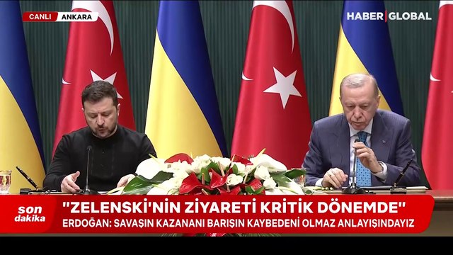 Erdoğan ve Zelenski'den açıklama: Bu savaş artık sona ermelidir