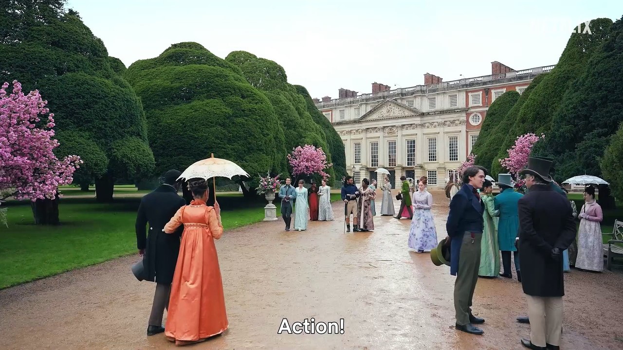 Bridgerton: netflix gewährt schon jetzt einen ersten blick auf die 4. staffel