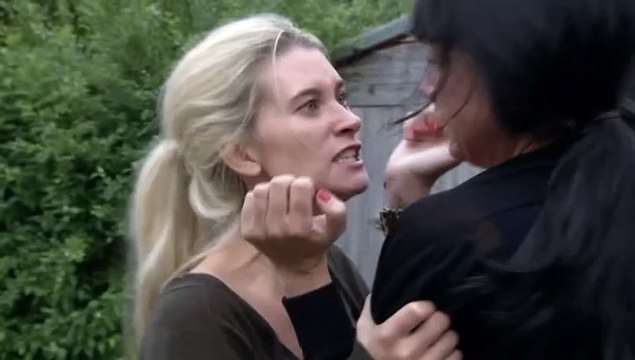 Emmerdale Debbie Dingle Cain & Charity vs Chas & Cameron 22nd October 2012