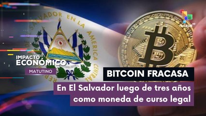 El Salvador | fracaso del Bitcoin como moneda de curso legal