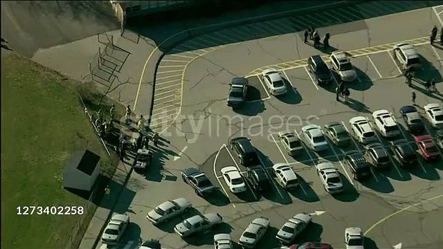 Sandy Hook: (Raw) Aerial of Front of School