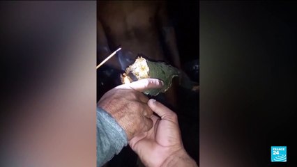 Indigenous man returns to tribe in the Amazon rainforest