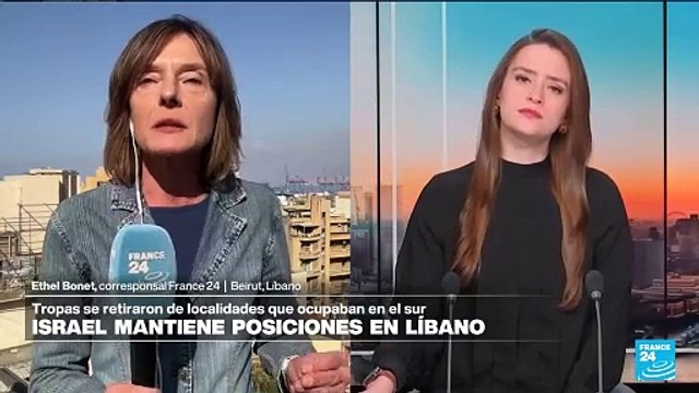 Informe desde Beirut: Líbano consideraría permanencia de tropas israelíes como ocupación